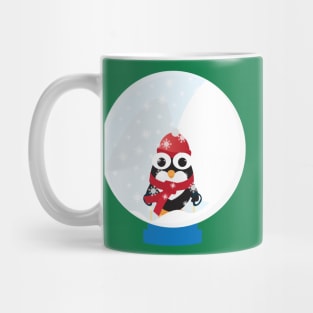 Snow Globe With Cute Penguin Mug